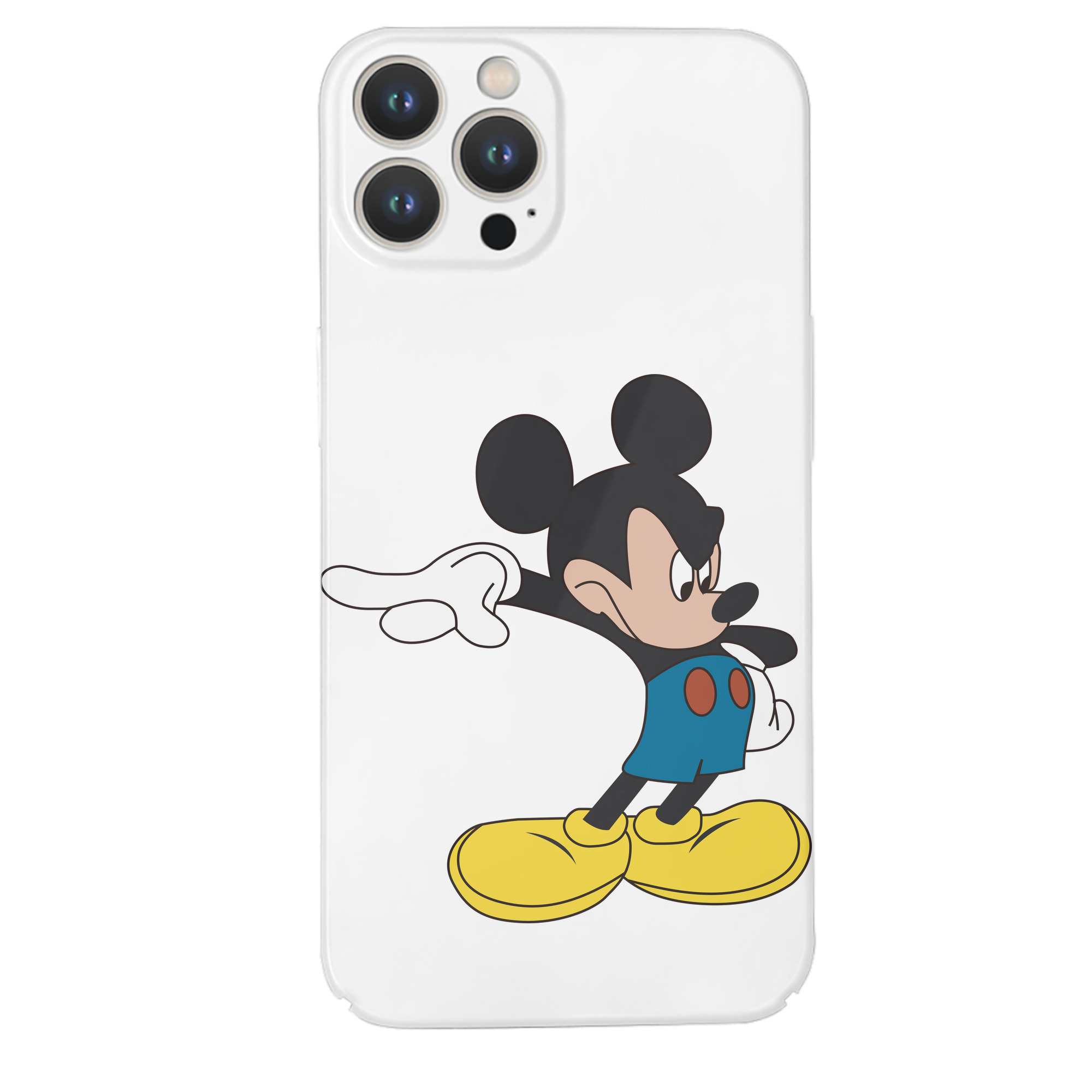 （画像用） ミッキーマウス Mickey Mouse 【iPhone 14シリーズ対応】ハードケース